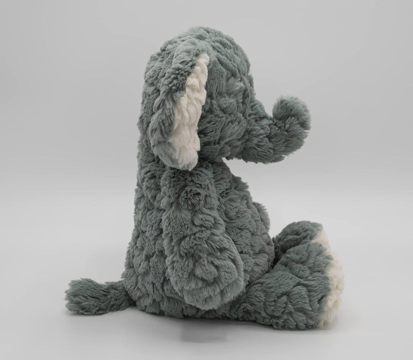 Mary Meyer Putty Stuffed Animal Soft Toy, 12-Inches, Slate Blue Elephant