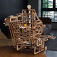 Ugears Wooden 3D Puzzles For Adults - Wooden Marble Run Spiral Hoist Models For Adults To Build - Advanced Wooden 3D Puzzle Kit - Mechanical Model Wooden Puzzles For Adults And Hobbyists - 266 Pcs