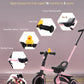RIDYEE Tricycle for Toddlers 18 Months to 5 Years with Removable Push Handle, Tricycles for 3-5 Year Olds Ideal for On-The-Go Fa