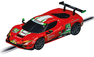 Carrera 64242 Ferrari 296 Gt3 Af Corse, No.21    1:43 Scale Analog Slot Car Racing Vehicle Go Slot Car Toy Race Track Sets