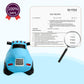 INPANY Bouncy Car Toys for 2 3 4 Year Old, Toddlers Boys Girls Gifts, Kids Ride on Trucks Toys, Outdoor Inflatable Rubber Hopper