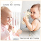 Baby Rattle Crochet White Bunny Doll Baby Toys Handmade Newborn Toy Early Development Grips Stuffed Animal Organic Rattle (Bunny