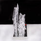 Kurt S. Adler 8.7-Inch Battery-Operated Light-Up Musical Clear Nativity Scene