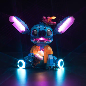 VONADO LED Light Kit Compatible with Lego Stitch 43249 (No Models Only Light) Creative Lighting Set Accessories Compatible with