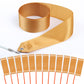 Hiunicorn 12Pcs Gold Dance Ribbons For Kids Graduation Party Decorations, Golden Ribbon Dancer Wands For Gymnastics Birthday Party Favors Praise Church, Dance Streamers Ribbon Twirling Wands