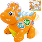 KiddoLab Baby Dinosaur Toy.- Infant Toys with Music, Lights & Dancing Activities. Development Toys for Preschool Learning, Baby 