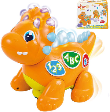 KiddoLab Baby Dinosaur Toy.- Infant Toys with Music, Lights & Dancing Activities. Development Toys for Preschool Learning, Baby 
