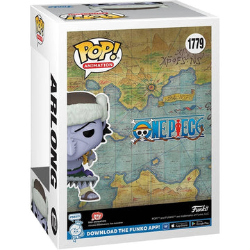 Funko Pop! One Piece Arlong Figure - AAA Anime Exclusive, Multicolor, Model 82761