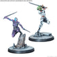 Asmodee Marvel Crisis Protocol Affiliation Pack - Tabletop Game for 2 Players, Ages 14+, Plastic, Small, Multicolor, Model CP223