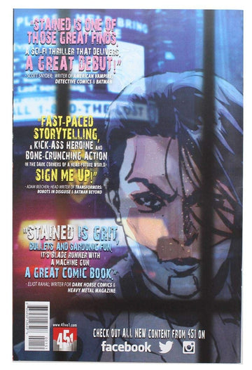 Nerd Block Stained #1 limited availability Cover