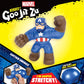Heroes of Goo Jit Zu Marvel Hero Pack - Captain America, Multicolor, PVC, Model 41057