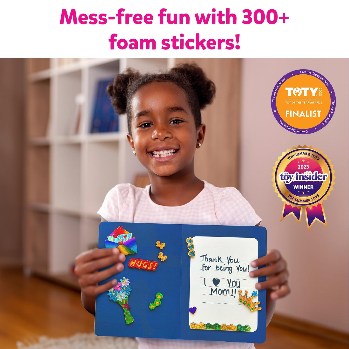 Skillmatics Art & Craft Activity - Foil Fun Card Making Set, No Mess Art For Kids, Craft Kits & Supplies, Diy Creative Activity, Gifts For Girls & Boys Ages 4, 5, 6, 7, 8, 9