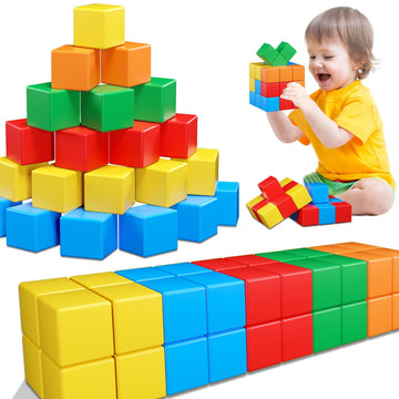 Magnetic Blocks For Toddlers Toys,1.42 Inch Building Blocks Toys For 3 4 5 6 7 8+Years Old Boys Girls, Magnetic Cubes For Kids S