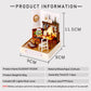 Cuteroom Diy Doll Room Miniature Furniture Wooden House Kit - Wooden Dolls House Kit With Dust Cover & Led Light And Accessories