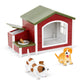 Terra By Battat – 5 Pcs Dog House Playset –Toy Dog Figurines For Kids 3-Years-Old And Up