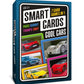 SMART CARDS Cars Card Games - Matching Pairs, Snap, Trumps, Rummy, Happy Families (8 Games To Play) | Age 5+, 1-8 Players | Fun 