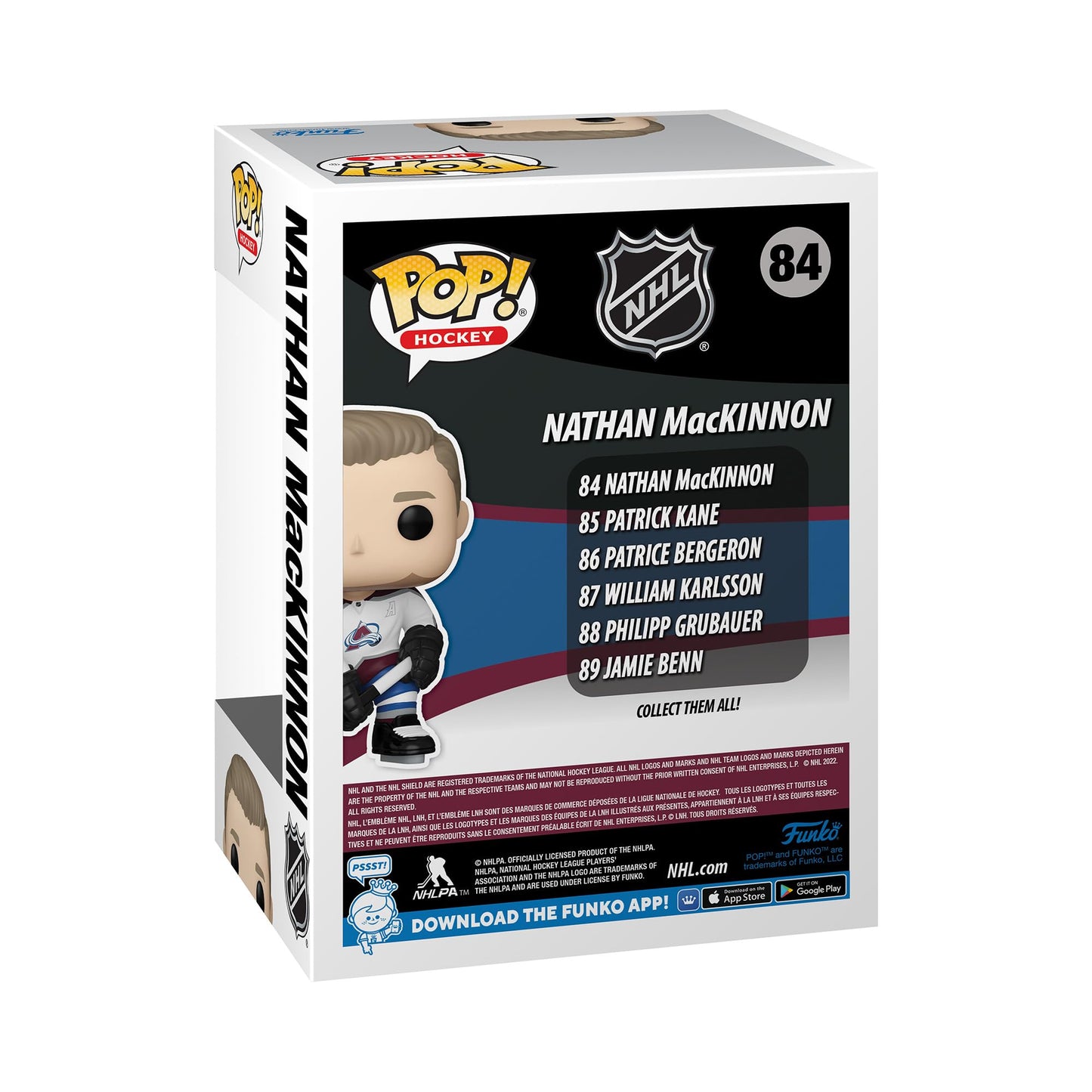 Funko Pop! Nhl: Avalanche - Nathan Mackinnon