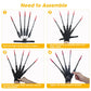 Nicenicy New Articulated Finger Extensions With Fingernails, Halloween Articulated Fingers With Fingernails, Long Finger Claw Wi