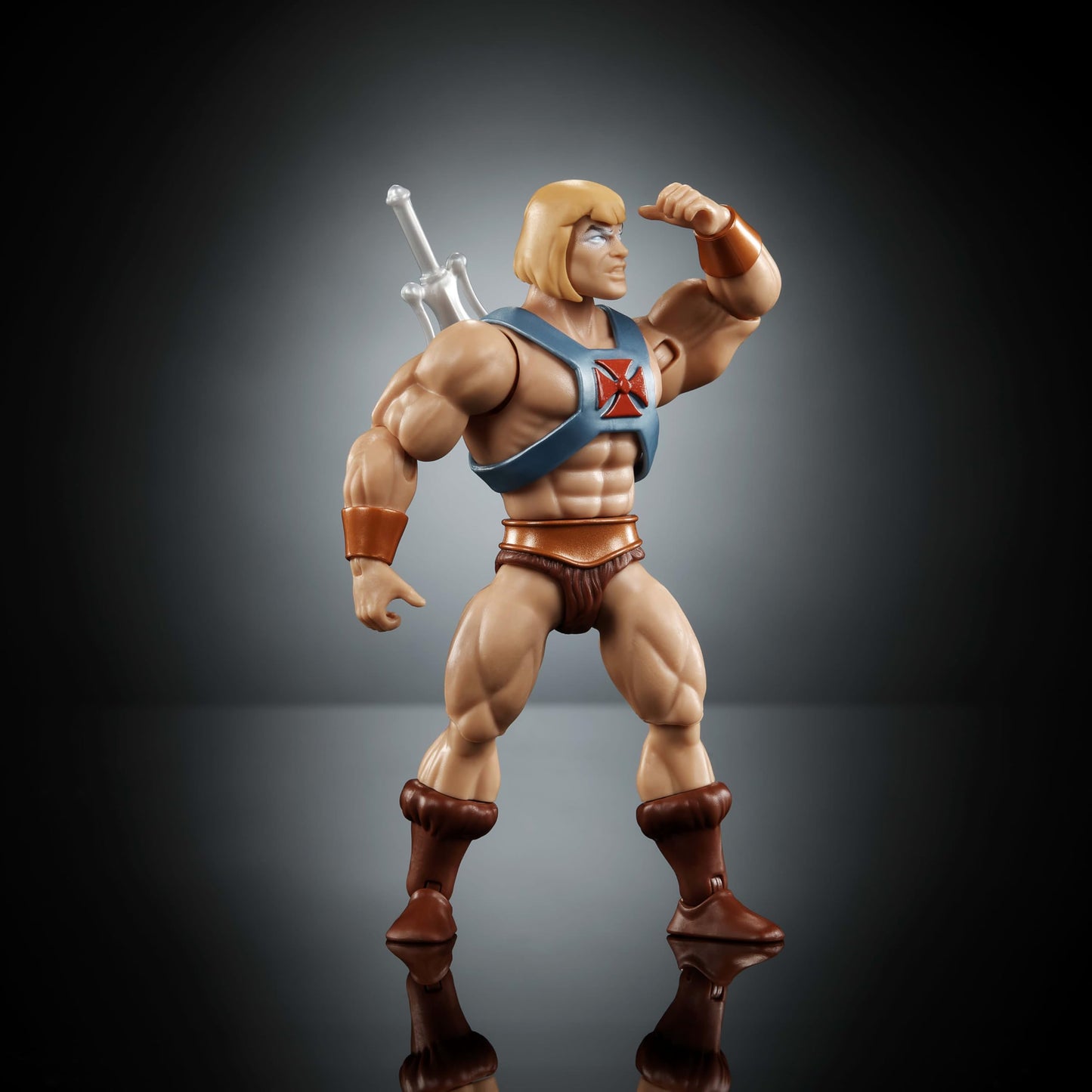 Masters of the Universe Origins Cartoon Collection Action Figure Faker  5.5-inch 1980s TV He-Man Dupe  Detailed Design & 16 Joints  Power decorative replica blade