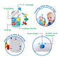 Anzimo Baby Sensory Toys - Baby Teething Toys Infant Newborn Montessori Toys For Boys Girls 0 3 6 9 12 18 Months 1 Year Old Birt