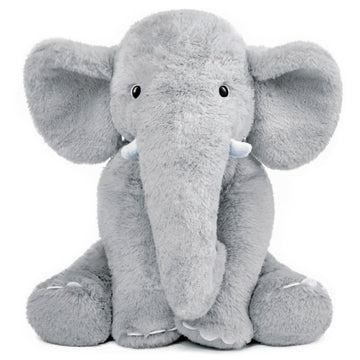 Weigedu 13' Gray Elephant Stuffed Animal - Plush Toy For Boys, Girls, Kids, Baby Shower, Bedtime, Birthday