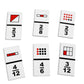 Learning Advantage The Original Fraction Dominoes | Homeschool Learning Fraction Game | 45 Dominoes | Math Manipulative For Kids | Teach Equivalents, Addition And Subtraction