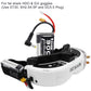 Crazepony 3000mAh 2S LiPo Battery Fatshark FPV Goggles Battery 7.4V with XT30/DC5.5 Plug for D JI HD Digital Goggles Skyzone 03O
