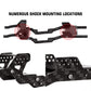 INJORA Carbon Fiber Chassis Kit Low Center of Gravity Frame Girder for Axial SCX24 Deadbolt JLU C10 Bronco 1/24 RC Crawler Upgra