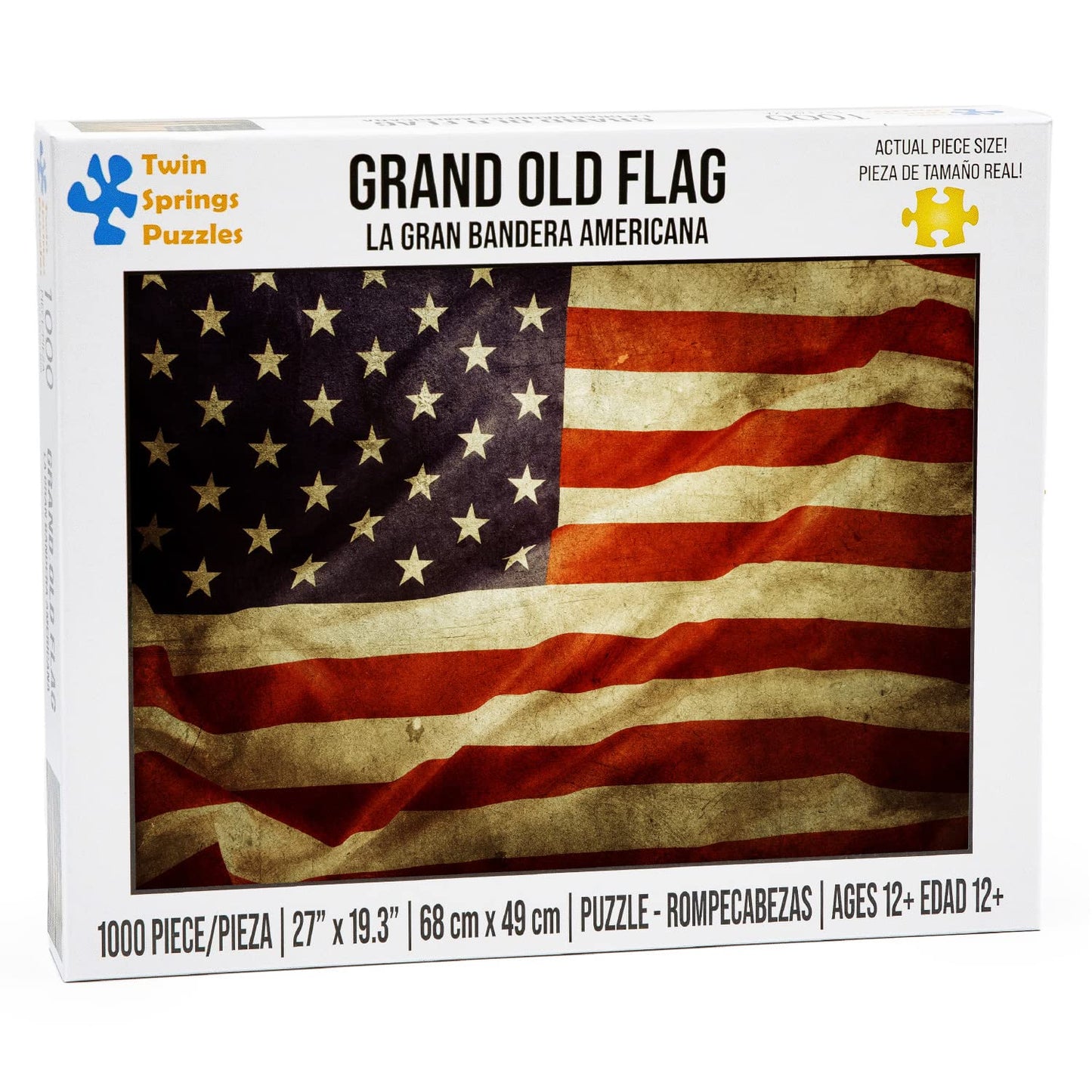 Grand Old Flag Twin Spring Goods 1000 Piece Jigsaw Puzzle 1,000 Pcs