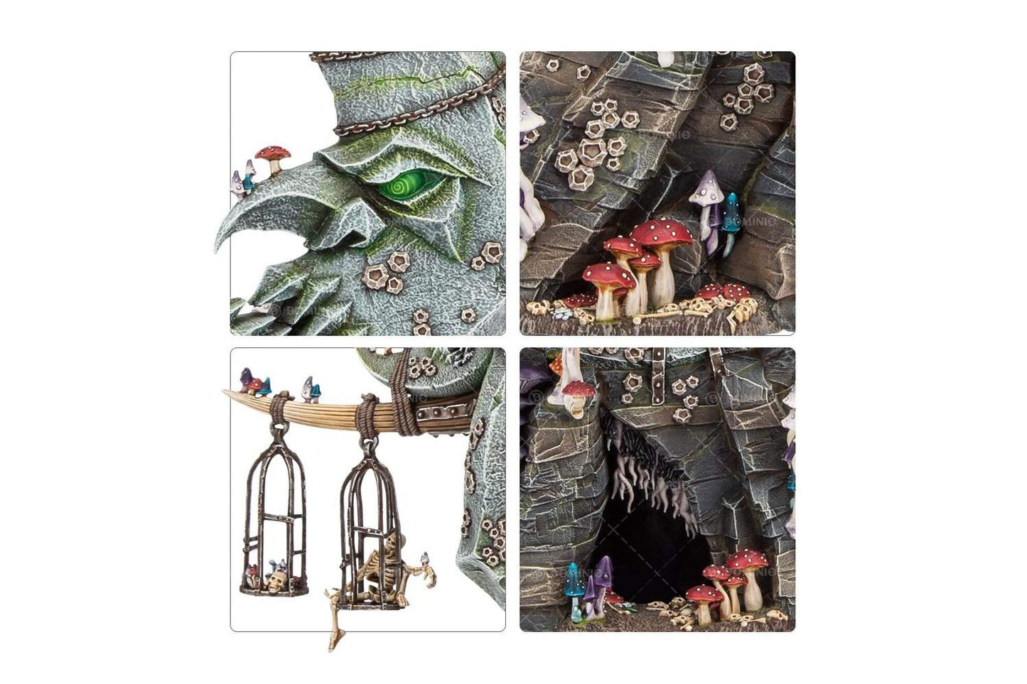 Games Workshop Warhammer Age of Sigmar Gloomspite Gitz Bad Moon Loonshrine Plastic Multicolor Model 89-36