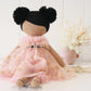 Alimrose Halle Ballerina Doll (Blush Gold - Light Brown & Ebony)