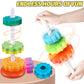 GKKBSJ Baby Spinning Stacking Toys for Toddlers 1-3  Spinner Ring Stacker  Montessori Toys for Babies 6-12-18 Months  Autism Sensory Learning Toy  1 2 3 Year Old Girl or Boy Christmas Birthday Gifts