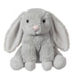 Apricot Lamb Toys Plush Grey Bunny Rabbit Stuffed Animal With Fluffy Soft Ears (Medium, 12 Inches)