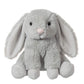 Apricot Lamb Toys Plush Grey Bunny Rabbit Stuffed Animal With Fluffy Soft Ears (Medium, 12 Inches)