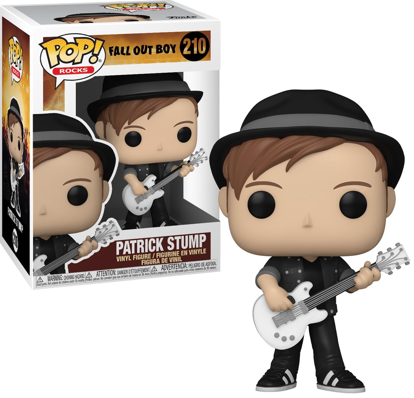 Funko Pop Rocks: Fall Out Boy - Patrick Stump, Multicolor