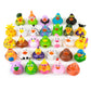 Wqthe 30 Pack Rubber Duck For Jeeps Ducking - 2.3 Inch Bulk Floater Duck For Kids - Baby Bath Toy Assortment - Party Favors, Bir