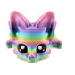 Cute Fox Desk Buddy, Articulated 3D Printed Fidget, 7.5 Inches, Authorized Seller (Silk Candy Rainbow)