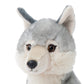 The Petting Zoo Grey Wolf Plush Stuffed Animal, 12 inches, Soft Plush Toy for Kids, Model 419013