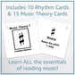 Music Flash Cards: Notes, Fingerings, & Music Theory (Euphonium/Baritone)