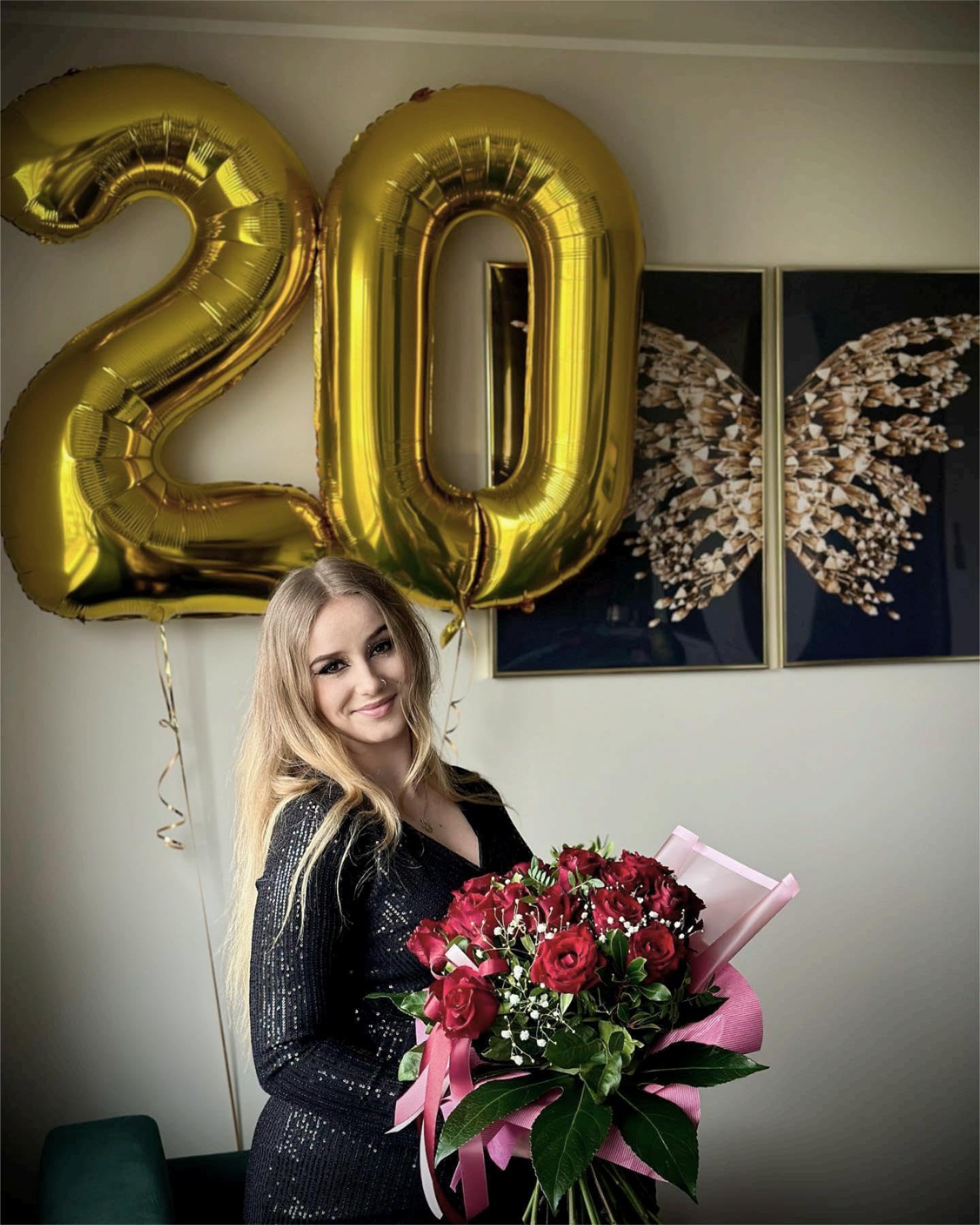 Gold Jumbo Helium Number Balloon 40 Inch, Giant Foil Golden Number 0 Birthday Balloons, Large Numbers 10 20 30 40 50 60 70 80 90
