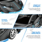 KULARIWORLD Remote Control Car - Fast 1/18 Scale RC Vehicle, Rechargeable, Black Blue, Ideal Xmas Gift for Boys