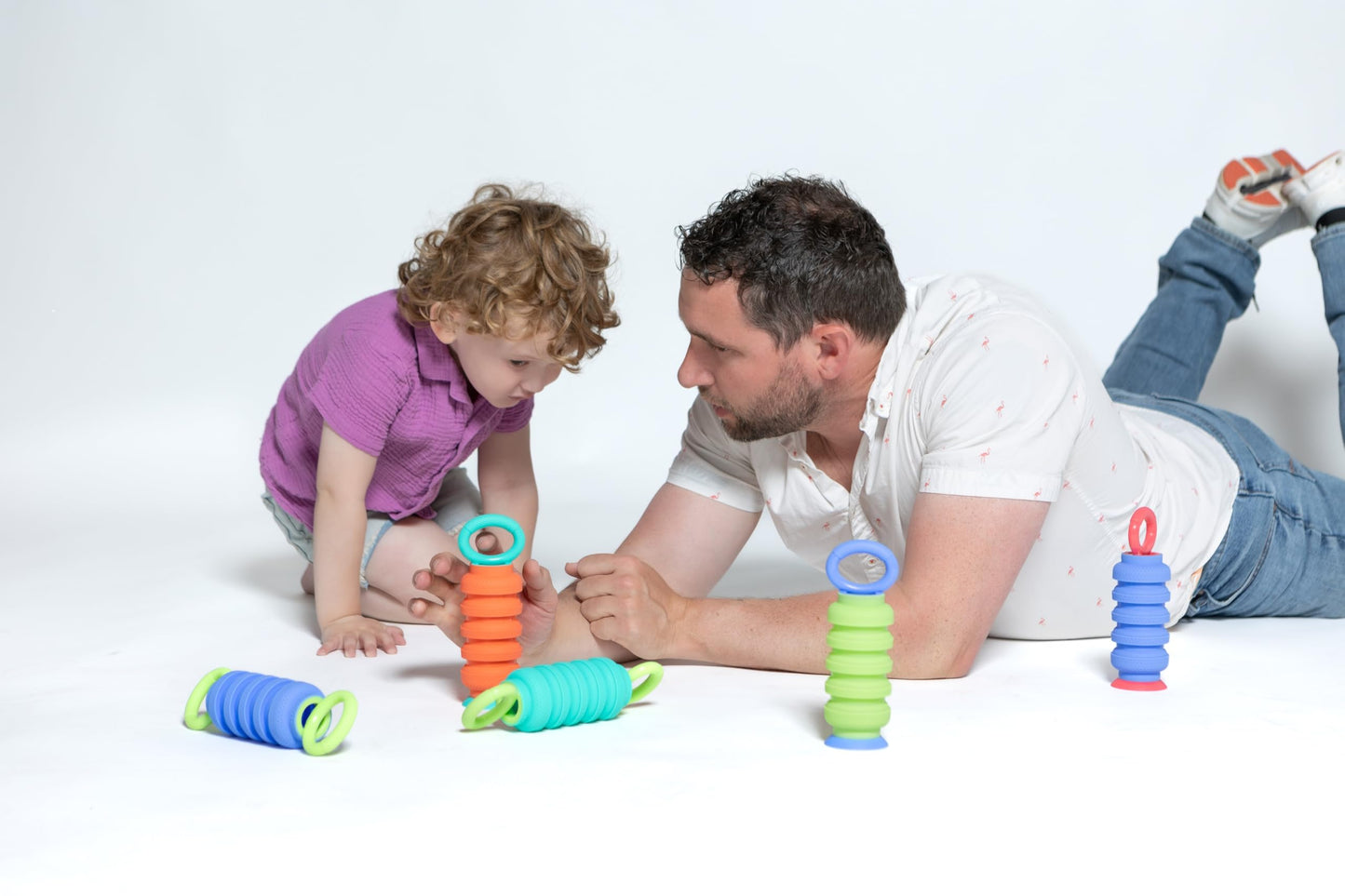 Krumples Plungy Purple Sensory Suction Toy For Ages 10M+ | Bpa-Free Silicone Fidget | Promotes Fine Motor Skills | Dishwasher Sa