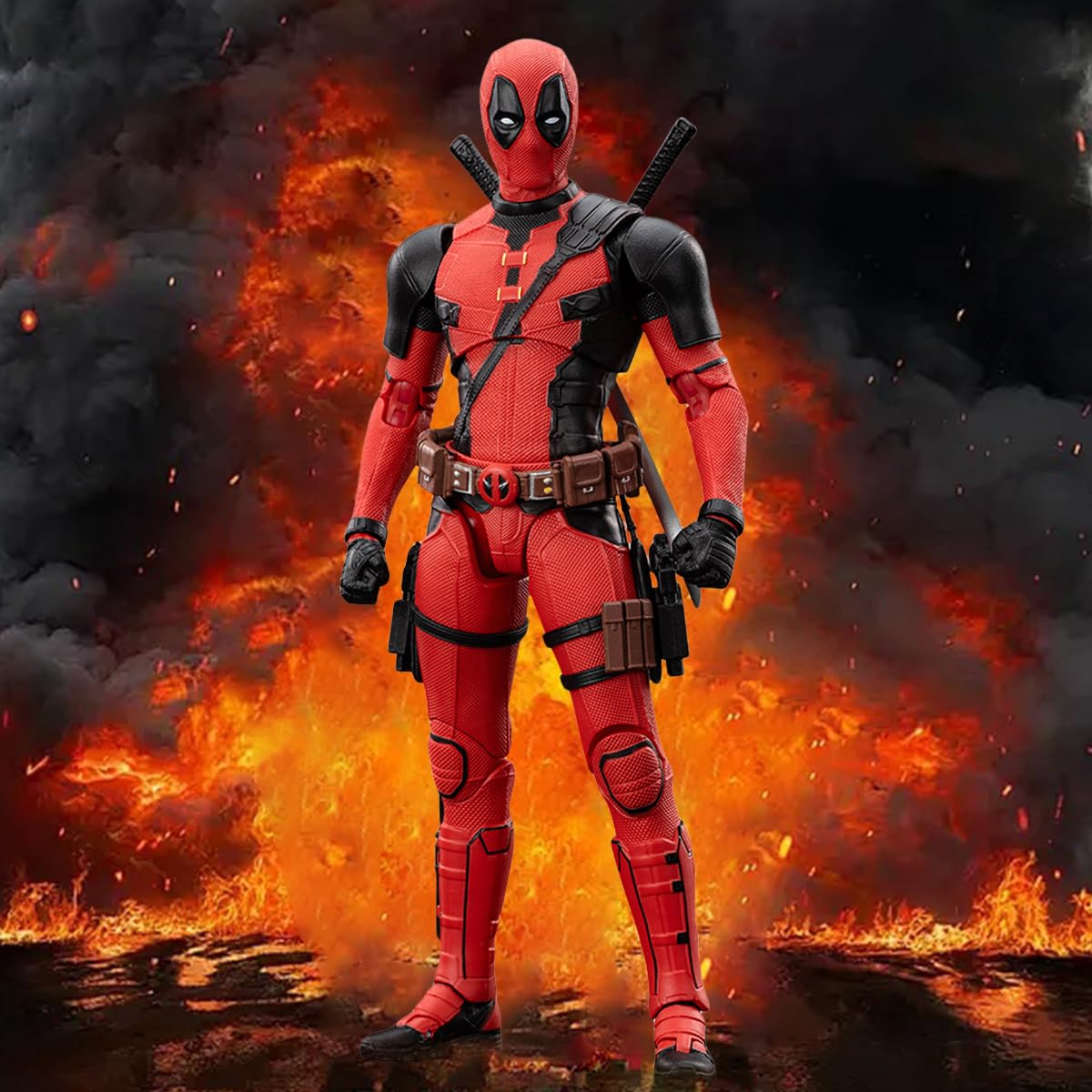 Hiplay Zd Toys Dead, The Movie Edition, 1/10 Scale Collectible Action Figure Full Set (Dead)