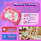 Byserten Handheld Game Toy For Kids Age 6-12, Sensory Fidget Toys For Kids 8-12, Birthday Gifts For 6 7 8 9 Year Old Girls & Boys & Teens -Dark Pink