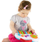 Musical Piano Toy For 1-3 Years Old Toddlers With Keyboard Note, Dj Mixer And Light-Up Buttons - Educational And Fun For Both Boys And Girl