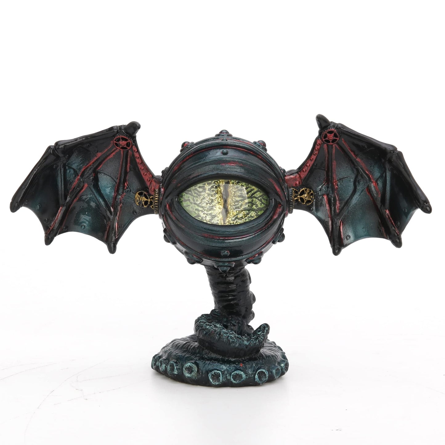 Veronese Design 4 1/8'' Steampunk Floating Eye Octobat Resin Tabletop Figurine