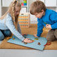 CHEFAN Foldable Felt Board for Toddlers 22 x 13 FreeStanding Flannel Board for Kids as Learning Board for Preschool Classroom an