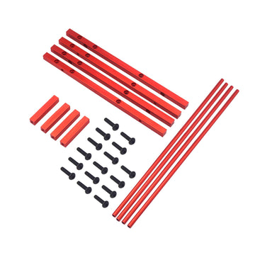 Share Goo RC Car Metal Tire Rack Wheel Tyre Storage Shelf Compatible with Traxxas TRX-4 Axial SCX10 D90 RC Crawler Car 1.9inch 2