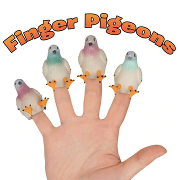 Mcphee Finger Pigeons Finger Puppets (4 Pack)