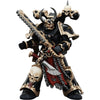 malt-inspiredISE JOYTOY 1/18 Action Figures - Warhammer 40 000 Chaos Space Marines Black Legion Chosen with Combi-melta and chaindecorative replica blade- 5 Classic Character Collectible Age 15 and Above
